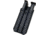 Zero9 Double Mag Case Holster, Single Stack 45cal - Vertical, Tek-Lok, Plain Black, 4037-BLK-TEK-VER