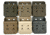 Zero9 Double Cuff Case Holster, Standard, Molle Loks, OD Green, Z9-4003-ODG-MLK