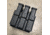 Zero9 Triple Mag Case Holster, Glock .45 ACP, Molle Loks, Plain Black, Z9-4015-BLK-MLK
