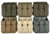 Zero9 Triple Mag Case Holster, Glock .45 ACP, Molle Loks, Plain Black, Z9-4015-BLK-MLK