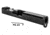 ZEV Technologies Z17 Duty Glock 17 9mm Stripped Pistol Slide, Glock 17 Gen 1-3, RMR Cut, Black, SLD-Z17-3G-DUTY-RMR-B