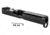 ZEV Technologies Z17 Duty Glock 17 9mm Stripped Pistol Slide, Glock 17 Gen 5, RMR Cut, Black, SLD-Z17-5G-DUTY-RMR-B