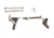 ZEV Technologies Adjustable Fulcrum Trigger Drop-In Kit,1-3 Gen,.45 GAP,Black/Red FUL-DRP-45GAP-B-R
