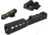ZEV Technologies Dragonfly Black G17 Absolute Cowitness W/ HiViz LITEWAVE, Interchangeable Rear Sight &amp; Fiber Optic Front Sight Red/Green