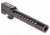 ZEV Technologies Match Grade Barrel G17,Dimpled,Black BBL-17-D-DLC
