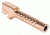 ZEV Technologies Match Grade Barrel G19,Dimpled,Bronze BBL-19-D-BRZ