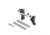 ZEV Technologies Fulcrum 10mm SF Adjustable Glock Trigger Upgrade Drop-In Kit, 1st-4th Gen, Black FUL-ADJ-DRP-10SF-B-B