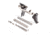 ZEV Technologies Fulcrum .40 Adjustable Glock Trigger Upgrade Ultimate Kit, 4th Gen, Black FUL-ADJ-ULT-4G40-B-B