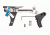 Zev Technologies Fulcrum Drop In Trigger Kit Black Trigger Pad With Black Safety For Gen 1/2/3 Glock 17/19/26/34