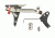 Zev Technologies Fulcrum Drop In Trigger Kit Black Trigger Pad With Black Safety For Gen 4 Glock 21/30