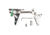 Zev Technologies Fulcrum Drop In Trigger Kit Stainless Trigger Pad With Black Safety For Gen 4 Glock 22/23/24/27/31/32/33/35