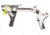 Zev Technologies Fulcrum Drop In Trigger Kit Stainless Trigger Pad With Black Safety For Glock 20SF/29SF