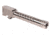 ZEV Technologies G17 9MM Threaded Dimpled Barrel, Gray, ZT-BBL-17-DS-GRY