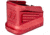 ZEV Technologies Glock 17 9mm Luger +5 Round Pistol Magazine Extension, Red, 5, BPAD-EXT-GLK-5-R