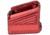 ZEV Technologies Glock Magazine Basepad, Red, BPAD-EXT-GLK-5-R