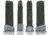 ZEV Technologies Polymer Glock 17 +5 Rounds Pistol Magazine Extension, Gray, 5, BPAD-G17-5-GRY