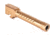 ZEV Technologies Match Grade Barrel G19,Dimpled,Suppressor Threaded,Bronze BBL-19-D.S-BRZ