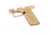 ZEV Technologies OZ9 Standard Size Grip Kit, Flat Dark Earth GRIP.KIT-OZ9-STD-FDE