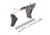 ZEV Technologies PRO Flat Face Glock Ultimate Kit Trigger, 1-3 Gen, .40, G27, G23, G22, G35, G24, Blk/Blk, FFT-PRO-ULT-3G40-B-B