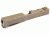 ZEV Technologies SOCOM Stripped Gen 4 Pistol Slide,FDE G17 Absolute Cowitness SLD-Z17-4G-ESOC-RMR-CW.ABS-FDE 