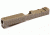 ZEV Technologies SOCOM Stripped Gen 3 Pistol Slide,FDE G17 Absolute Cowitness SLD-Z17-3G-ESOC-RMR-CW.ABS-FDE