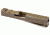 ZEV Technologies SOCOM Stripped Gen 3 Pistol Slide,FDE G17 Absolute Cowitness SLD-Z17-3G-ESOC-RMR-CW.ABS-FDE