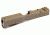ZEV Technologies SOCOM Stripped Gen 3 Pistol Slide,FDE G19 Absolute Cowitness SLD-Z19-3G-ESOC-RMR-CW.ABS-FDE
