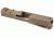 ZEV Technologies SOCOM Stripped Gen 3 Pistol Slide,FDE G19 Absolute Cowitness SLD-Z19-3G-ESOC-RMR-CW.ABS-FDE