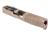ZEV Technologies Z17 Enhanced SOCOM 3rd Gen Glock RMR Striped Slide Kit, FDE SLD.KIT-Z17-3G-ESOC-RMR-FDE