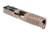 ZEV Technologies Z19 Enhanced SOCOM 3rd Gen Glock DPP Striped Slide Kit, FDE SLD.KIT-Z19-3G-ESOC-DPP-FDE