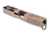 ZEV Technologies Z19 Enhanced SOCOM 4th Gen Glock DPP Striped Slide Kit, FDE SLD.KIT-Z19-4G-ESOC-DPP-FDE