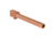ZEV Technologies ZEV Optimized Match Glock 34 Gen5 9mm Threaded Pistol Barrel, 1-14 Twist, 1/2x28, PVD, Bronze, BBL-34-OPT-5G-TH-BRZ