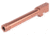ZEV Technologies ZEV PRO Match Barrel, G17, Gen1-4, 1/2X28 Threading, Bronze, BBL-17-PRO-TH-BRZ