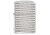 Zippo Armor Engine Turn, Silver, Horizontal Gold Striped Pattern, ZI28639