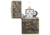 Zippo Armor Freedom Skull Antique Brass Lighter w/ Click, Brass, One Size, 490351909KJHFa777