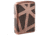 Zippo Armor Geometric 360 Design Lighter w/ Click, Brass, One Size, 49036