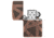 Zippo Armor Geometric 360 Design Lighter w/ Click, Brass, One Size, 49036