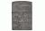 Zippo Black Ice Leaf Pocket Lighter, 29612