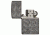 Zippo Black Ice Leaf Pocket Lighter, 29612