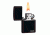 Zippo Classic Style Lighter w/ Border, Black Matte 218ZB