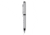 Zippo Cayuga Solid Brass Ballpoint Pen, Satin Chrome 41087