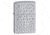 Zippo Cut Glass Classic Style Lighter, Satin Chrome 24013