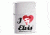 Zippo Elvis Classic Style Lighter, Brushed Chrome 28258