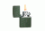 Zippo Classic Style Lighter, Green Matte 221