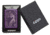 Zippo High Polish Purple Anne Stokes Pocket Lighter w/ Box 29717