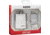 Zippo Lighter and Flask Gift Set, 2.25 x 1.44, 49358