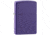 Zippo Purple Matte Lighter, 1.44 x 2.25, 237
