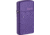 Zippo Slim Purple Logo Lighter