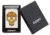 Zippo Sugar Skull Pocket Lighter, White Matte, 49003