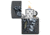 Zippo Wolf Skull Feather Design Pocket Lighter 29863